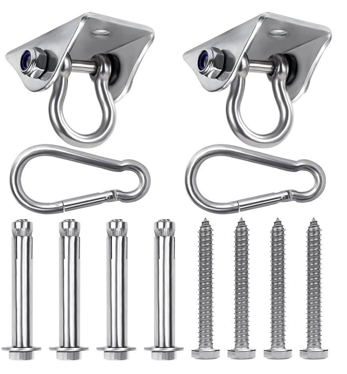 HEAVY-DUTY CEILING HOOK FOR SWINGS