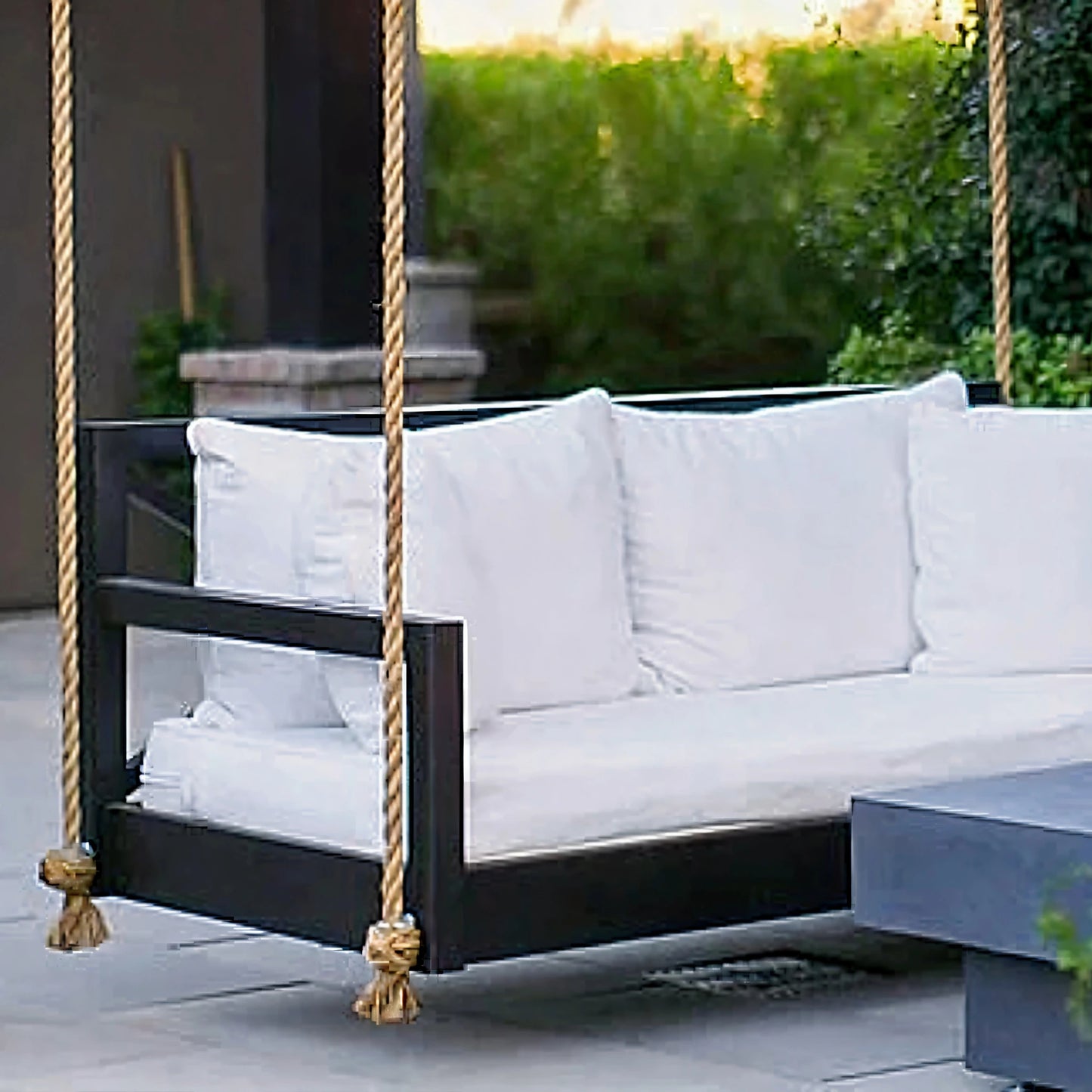 Set of 4 Pillows for Porch Swing Bed