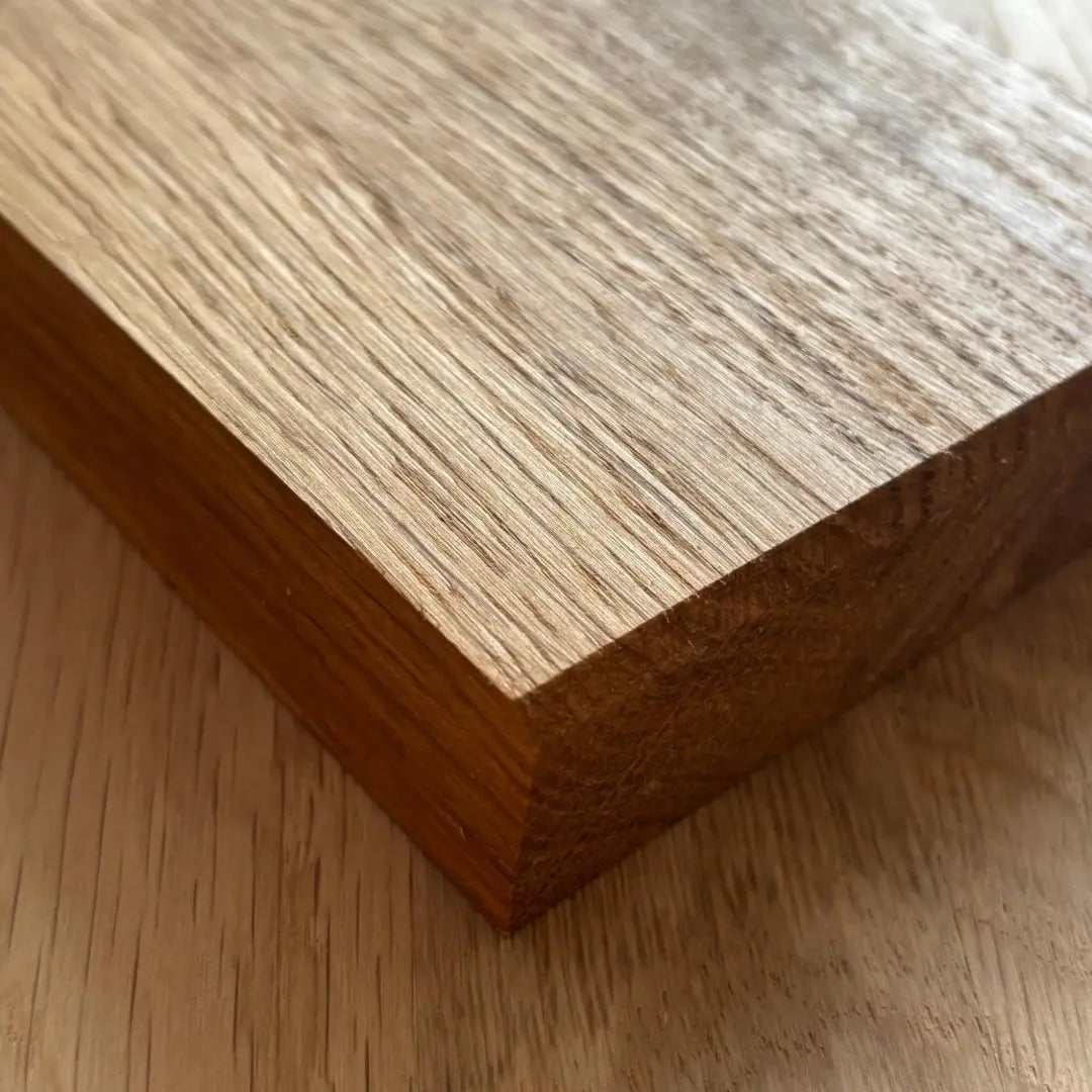 Solid Oak Desk | Handcrafted European Oak, Minimalist Design, Custom Sizes Available