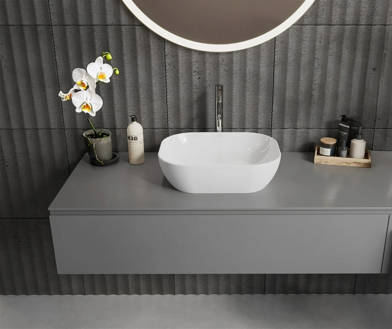 Countertop Basin 50 x 40 cm | Gloss or Matt Finish | Top Quality and Durable Ceramics