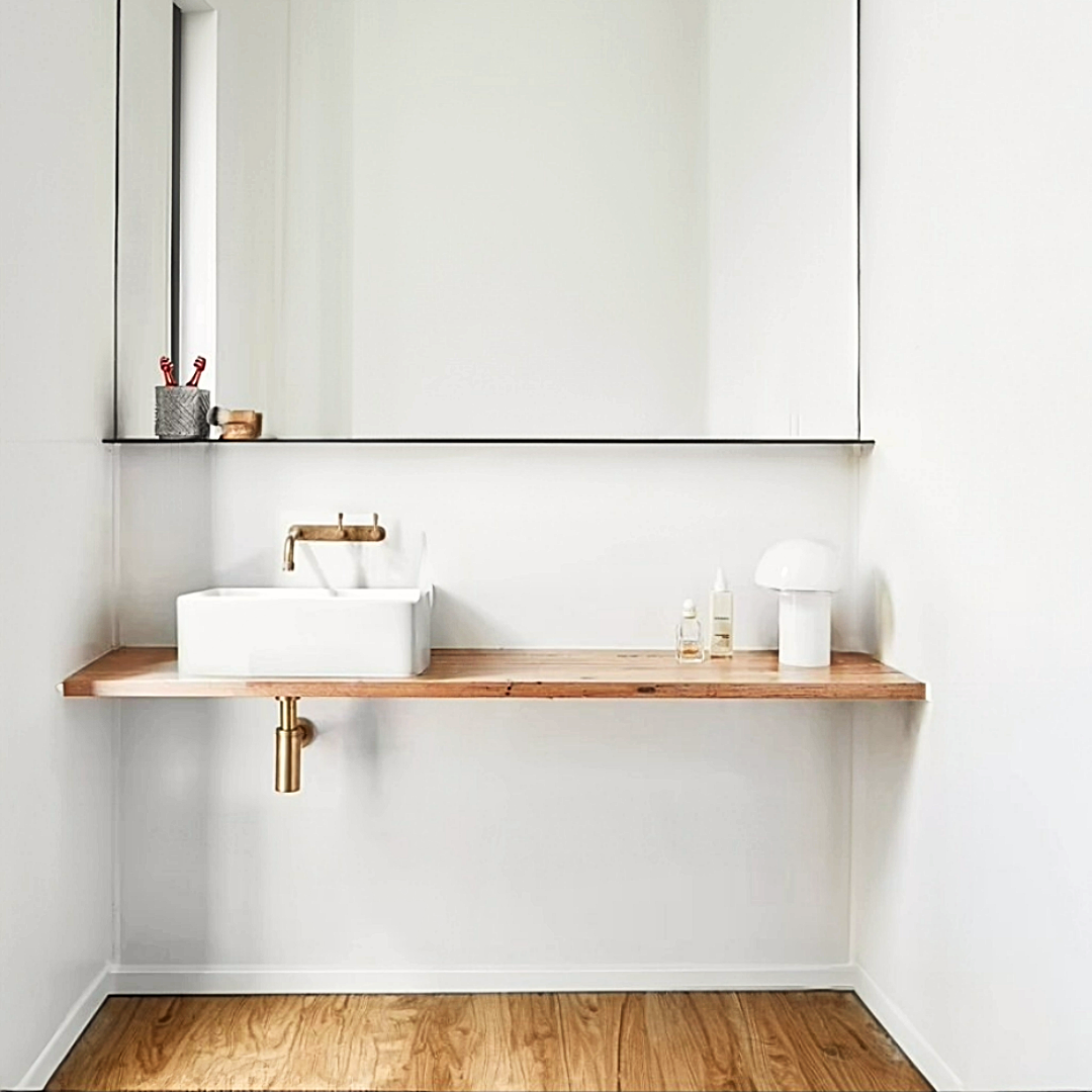 POPS: Buy From Makers - Oak Bathroom Vanity Unit
