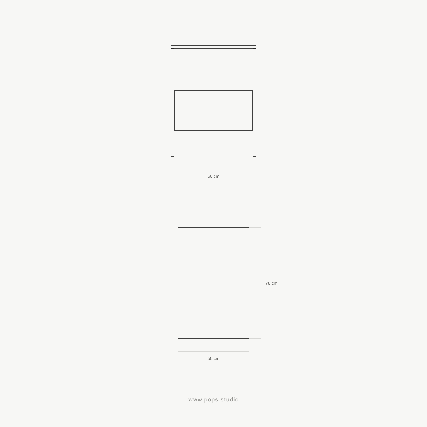 Solid Oak Freestanding Vanity — Open Shelf and Drawer Bathroom Cabinet